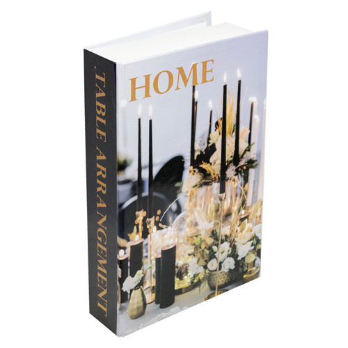 جعبه دکوری مدل کتاب دکوراتیو کد HOME TBLE 04