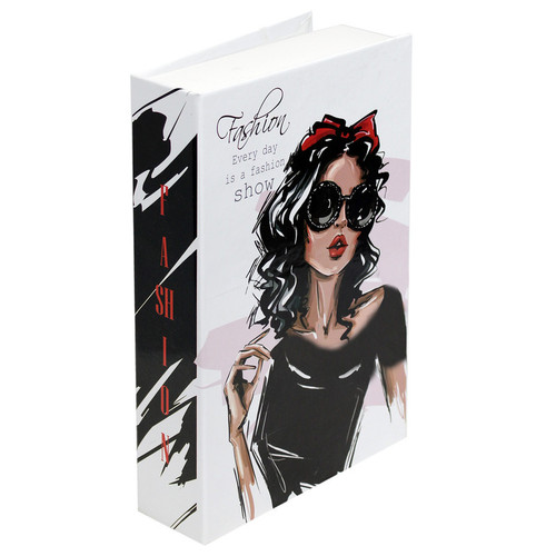 جعبه دکوری مدل کتاب دکوراتیو کد GRL FSH 06