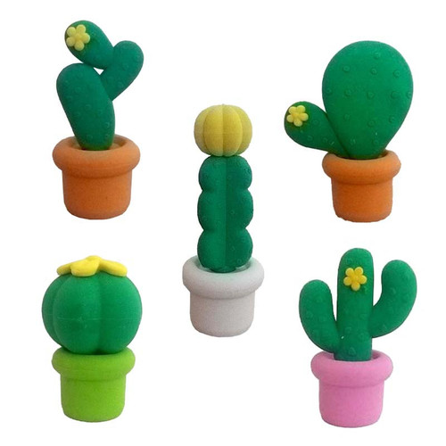 پاک کن مدل اسکولو کاکتوس کد EK-20 مجموعه 5 عددی