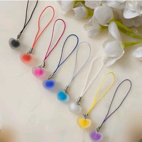 آویزفلش و موبایل قلب پاستلی