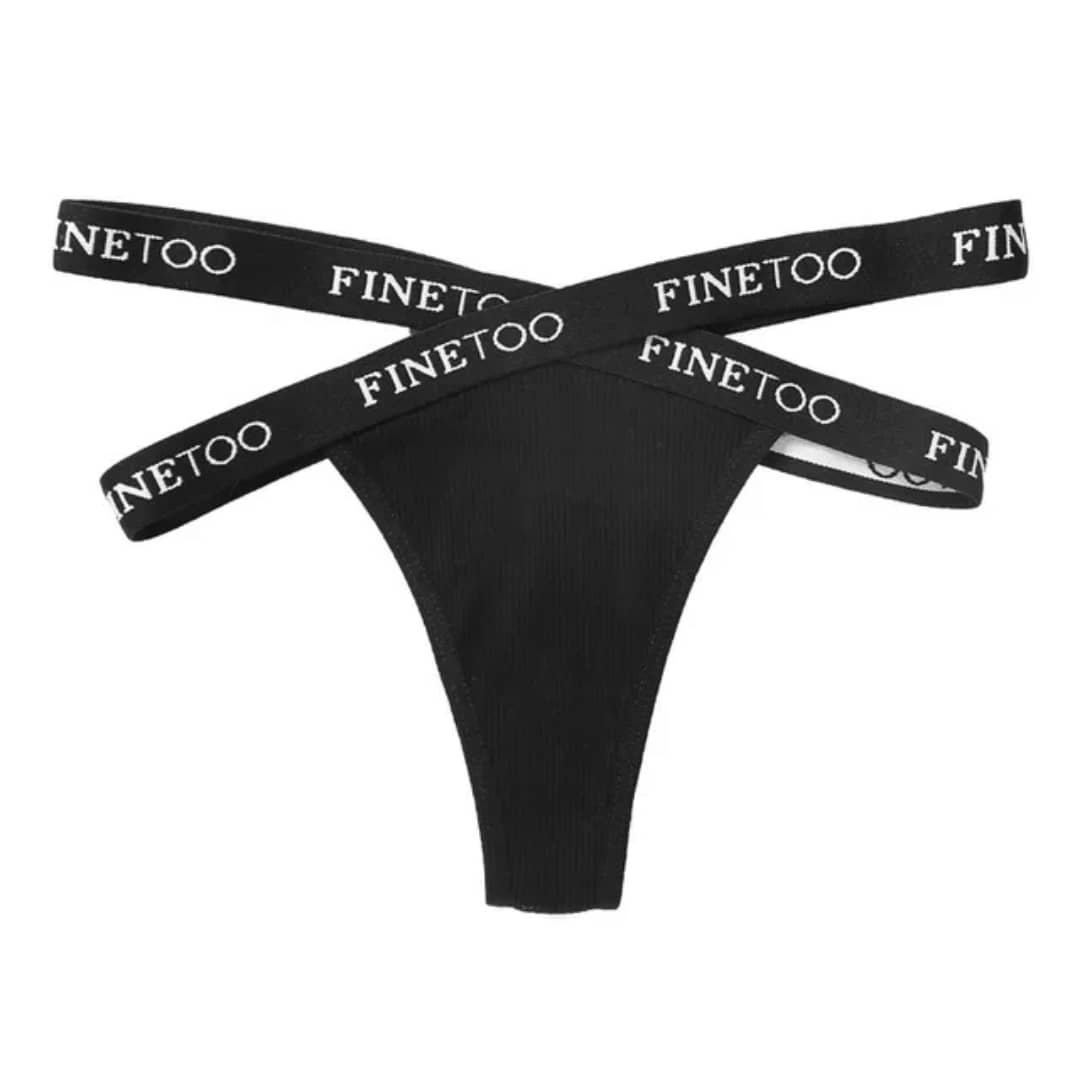 شورت زنانه فینتو (FINETOO) مدل تانگ بندی ضربدری کد 1024